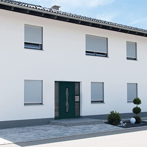 Sufrk Porte d'entrée Anthracite 98x208 cm en PVC-porte d'entrée,Porte,Porte d'entrée,Porte d'entrée en PVC,Porte d'entrée,Porte en PVC,Portes,Portes en PVC