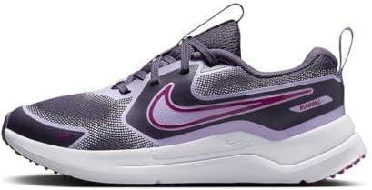 Nike Kinder Cosmic Runner (Gs) Straßen-Laufschuhe, Dark Raisin/Hydrangeas/White/Hot Fuchsia, 37.5
