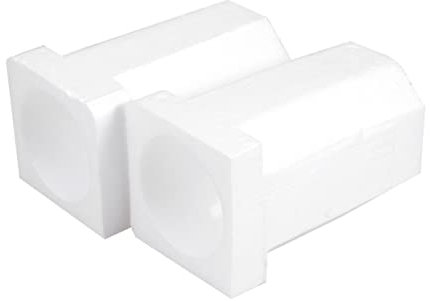 CIMAXIC 2pcs Bottle Carrier Wine Box Wide Wine Saver Lightweight Packaging Blocks for Safe Shipping