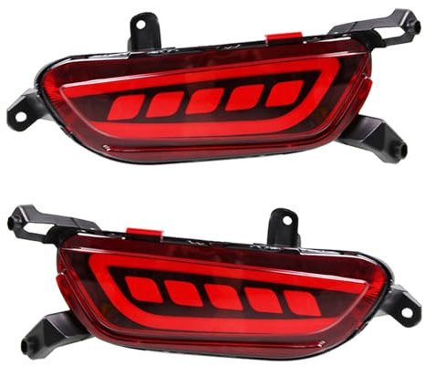 SCMDNOZ Auto Rückleuchten für Mazda Cx3 Cx-3 2015 2016 2017 2018 2019, Links Rechts Bremslichter Heckleuchten Rücklicht-Komplettsets Ersatz Zubehör