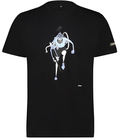 SHIMANO Unisex Sentiero Ltd. T-Shirt, Black Cyclocross, L