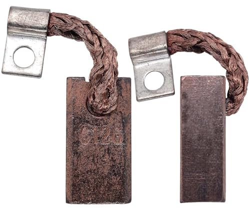 4 Stück Kohlebürsten Schleifkohlen für Bosch ca. 9 x 13 x 25 mm Motor