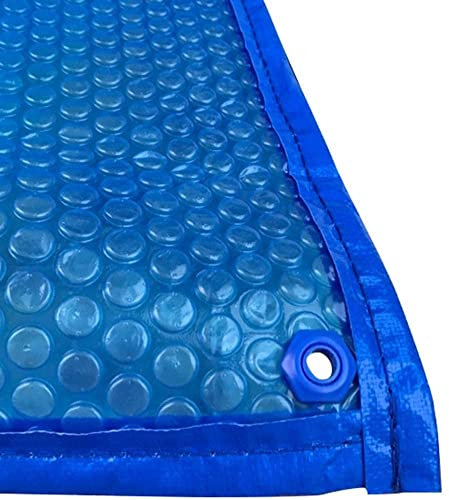 IEOWY Couvertures de Piscine et Spa, couvertures solaires d'extérieur, bâche de Protection rectangulaire avec œillets, résistante à l'évaporation et à la poussière (2 m x 3 m).