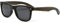 GOWOOD Lunettes de Soleil Pour Hommes et Femmes | Acétate Noire avec Branches en Bois d'Ébène | Polarisées UV400 Cat3 CE (noir)