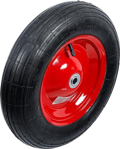 BGS Diy 81970 - Roue de brouette - pneu avec chambre à air - 350 mm