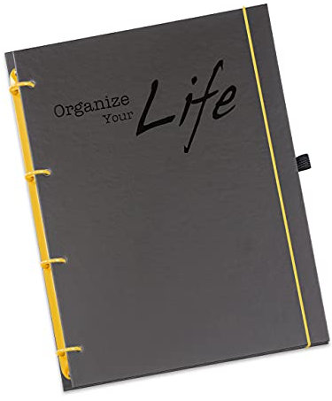 flexiNotes ORGANIZER A5 2024, Typ: OYL, Wochenkalender Basic - (Ring L, Gelb)