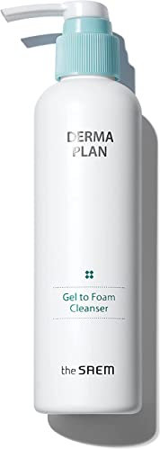 The Saem Derma Plan Gel To Foam Cleanser 180ml / 6.08oz