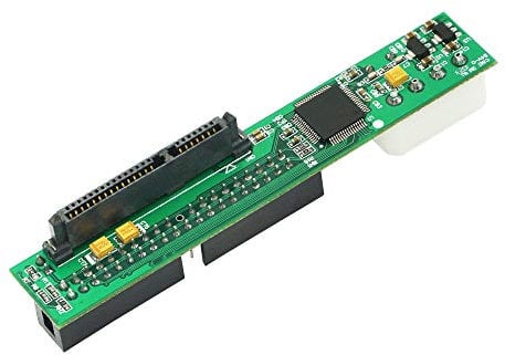 CERRXIAN Adaptador de Placa Puente SSD/SATA a IDE, Convertidor PATA IDE Plug&Play 7+15 Pines 3.5/2.5 HDD DVD