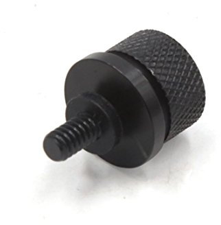 Dado tappo a vite bullone montaggio sedile moto in lega di alluminio nero per Harley Davidson