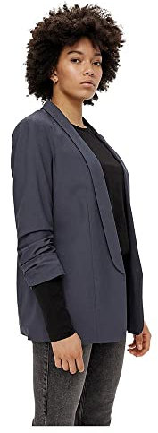 PIECES PCBOSS 3/4 Blazer Noos, Bleu Gris, XS Femme