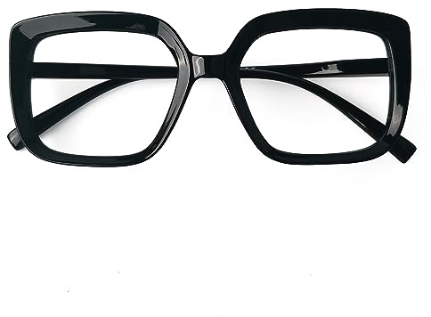 Eyekepper Lesebrille für Frauen, großer Rahmen, schwarz, +1.75 | Übergroße Lesehilfe für Damen, Federscharniere, leichter Rahmen, kratzfest, vielseitig für Lesen, Arbeit, Handwerk, Alltag