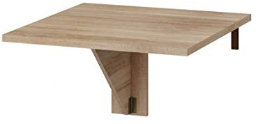 BIM Furniture Ausziehtisch Wandtisch HOMI MINI 7 70x70x75 cm Klapptisch Küchentisch Esstisch Tisch (Sonoma Eiche)