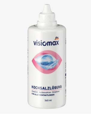Visiomax Kontaktlinsen-Pflegemittel Kochsalzlösung, 360 mL