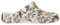 woz VIALESCARPE - Sabot Cheese Comics. aus weichem Memory-Schaumstoff. Druck: mehrfarbig, wendbares Armband. Unisex. Mehrfarbig. Nr., Mehrfarbig - mehrfarbig - Größe: 45 EU