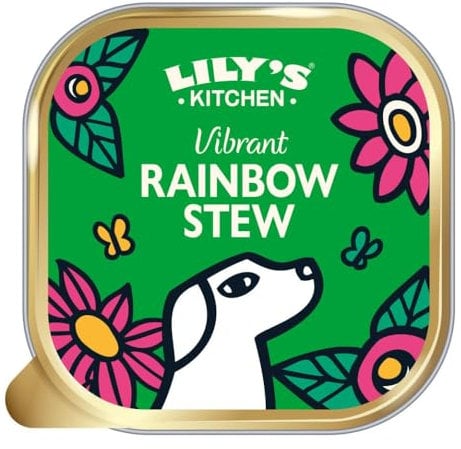 Lily's Kitchen Made with Natural Ingredients Vibrant Rainbow Stew Adult Wet Dog Food 10 x 150g