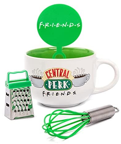 FRIENDS Amigos TV Show Taza Plantilla Accesorios Central Perk Cappuccino Copa Un tamaño