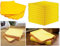 HOT BARGAINS Pack of 24, 100% Cotton Yellow Duster Cloth For Cleaning Thick & Soft Kitchen Cleaning Towel Multi Surface Dusting Clothe 28 x 33 cm Size