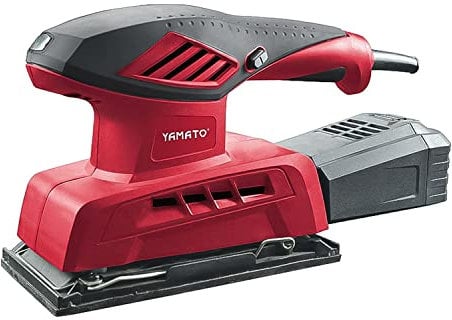 Lijadora Orbital Yamato 200 Watt. Base 187x90 mm. Con 12.000 R.P.M.
