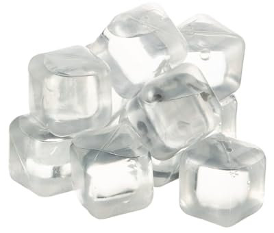 Kooduu Wiederverwendbare Eiswürfel - Box von 30 Stück -Dauereiswürfel, Eiswürfel Ersatz für Eiskübel, Wein, Bier