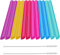 Lot de 12 pailles réutilisables Boba pour smoothie, pailles en plastique de qualité alimentaire, pailles épaisses extra larges avec 2 brosses à paille, idéales pour smoothie, jus, thé