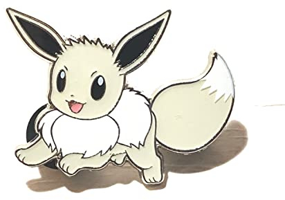 Glänzender Evoli – Emaille-Anstecknadel – Pokemon Go Special Collection Exclusive