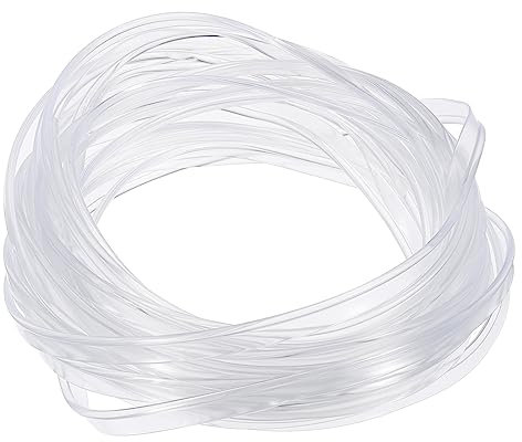 sourcing map Cavo luminoso in fibra ottica MMA, lunghezza 10 m (3 mm) OD LED trasparente per hotel, KTV, arte fai da te, decorazione della casa