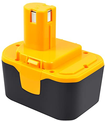 Tecmana 14,4V 4800mAh Ersatzakku für Ryobi 130224010 130224011 130281002 1314702 1400144 1400655 1400656 1400671 4400011 130224017 HP1441 RY6201