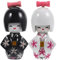 Operitacx 2st Kimono Puppe Holz Mini-Kokeshi-Puppe Asiatische Geisha-skulptur Geisha-Puppe Glückspuppenfigur Heimwerken Asiatische Geisha-Figur Tischdekoration Wohnkultur Klein Hölzern Japan