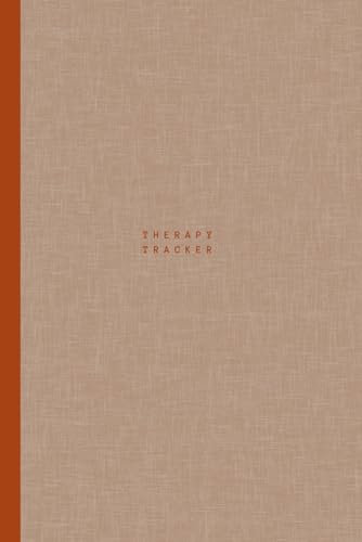 Therapy Tracker: Therapy journal notebook | Therapy Notes Notebook for one year for your therapeutic sessions | Mental Health Notebook | A5 | 176 pages