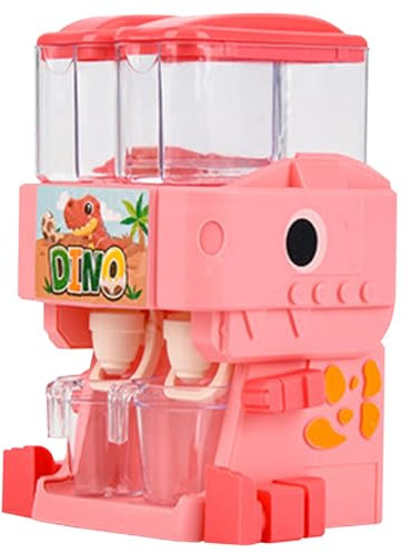 Water Dispenser for Kids Dinosaur Shape Dual Outlet Cute Mini Water Dispenser with Cups Rotary Arm and Leg Dual Water Tank Kids Water Dispenser, Style2