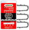 Husqvarna Chainsaw Chain 20 Inch 3/8 Pitch,.050 Gauge,72 Drive Links Fits Husqvarna 257, 261, 365, 372XP, 455 Rancher, 460 Rancher, 570, 576XP STIHL MS311 MS391 (3 Chains) 72ELPX72