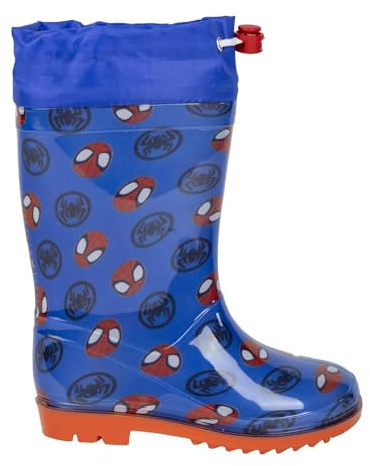 CERDÁ LIFE'S LITTLE MOMENTS | Spidey PVC-Regenstiefel, wasserdicht und langlebig – Spidey-Regenstiefel, offizielles Marvel-Design