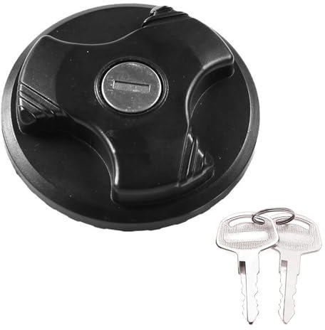 Oiieco Car Fuel Tank Cap, Lockable Fuel Cap with 2 Keys,Oil Tank Cap Lock,Fiat Panda Locking Fuel Cap 2993927,Car Fuel Filler Cap,Fuel Tank Cover,Fuel Oil Tank Cover 1740017 46746613 2994797