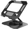 Bighan Tablet Stand, 360° Adjustable iPad Stand Holder Foldable Fits iPad Stand for Desk Rotating Portable Monitor Stand for Tablets/PS/mobilephones/Switch and other 4.7-12.9 Device, Black