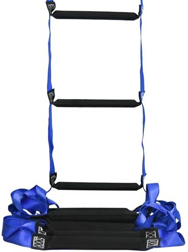 Emergency Fire Escape Ladder 26 Feet Portable Safety Rope Ladder Emergency Escape Ladder for 2-3 Story Homes for Windows, Balconies, and Sailboats, Kayaks, Etc