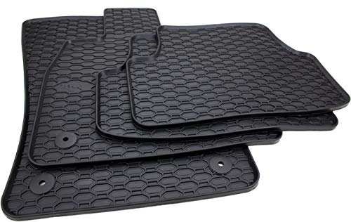 kfz-premiumteile24 Gummimatten Kompatibel mit Q2 SQ2 (GA) ab 11/2016 Fußmatten Automatten Allwetter Premium Qualität Schwarz 4-teilig