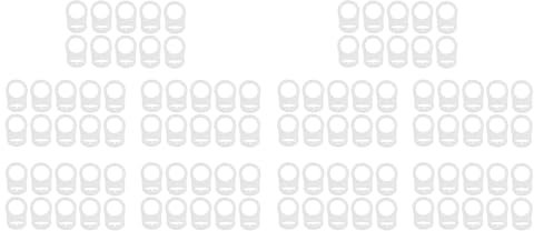 Mocturnity 100 in silicone, per ciuccio, manichino, adattatore