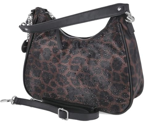Tamaris Schultertasche Umhängetasche Gresa Pouch Brown braun