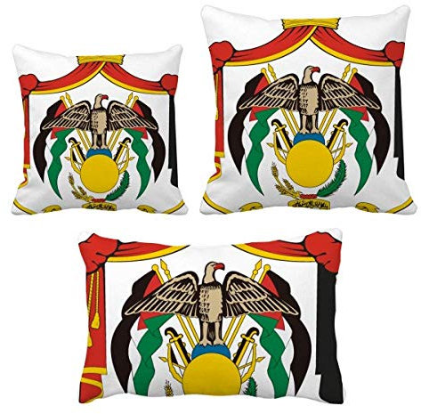 DIYthinker Jordan National Emblem Country Throw Kissen Set Einfügen Kissen Abdeckung Startseite Sofa Dekor Geschenk