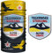 Patch-Set (Tegernsee Sterzing) 1 Abzeichen gestickt + 1 Multifunktionstuch aus weicher Mikrofaser/Applikation Patches Aufbügler Aufnäher/Halstuch Kopftuch Schal/Club of Heroes