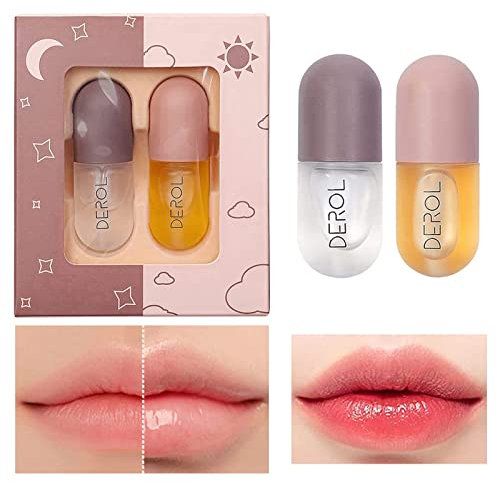 Base Moisturizer Praller Lipgloss, natürliches Lippenverstärker- und Lippenpflegeserum, Tag- und Nachtpflege, natürlicher Lippenverstärker für vollere, weichere Lippen, dauerhafte sexy Lippen