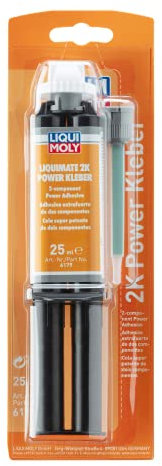 LIQUI MOLY GmbH Liquimate 2K Power Kleber (6 Blister) - Hochfester, schnellhärtender 2-Komponenten-Methylacrylat-Klebstoff - Universell einsetzbar - Beständig gegen Chemikalien