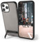 Snakehive Metro Leather Case for Apple iPhone 13 Pro Max || Real Leather Phone Case with Stand || Genuine Leather & MagSafe Compatible Leather Cover with Kickstand (Grey)