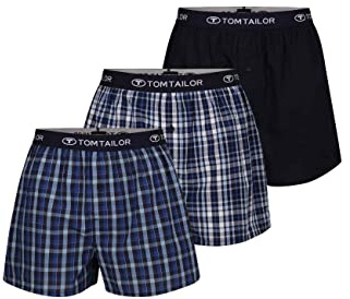 TOM TAILOR Herren Boxershorts Unterhosen Web Shorts