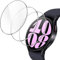 JETech Screen Protector for Samsung Galaxy Watch 7/6 40mm, Tempered Glass Anti-Scratch, HD Clear, 3 Pack