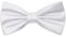Ladeheid Elegante Herren Fliege - Hochwertig, Glänzend, Verstellbar, Perfekt für Hochzeit, Party, Büro. Ideal für Männer, Frauen, Teenager BMS (12cm x 6cm, Weiß)