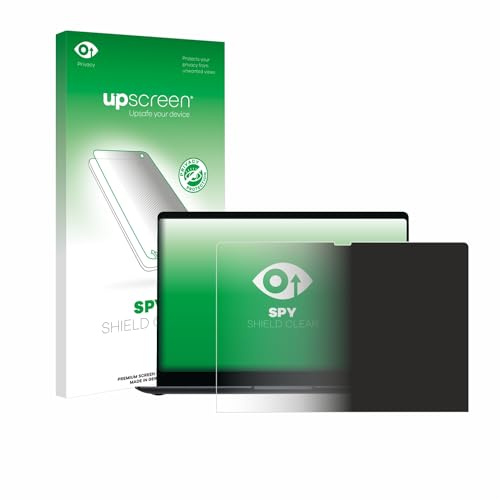 upscreen Blickschutzfolie für Samsung Galaxy Book4 Pro 16 | Anti-Spy Displayschutz Made in Germany Privacy Screen Protector Sichtschutz Blaulichtfilter Klare Folie