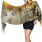 Schal Mit Quasten Meerschweinchen Kirsche Tücher Damen Weiche Schals & Tücher Für Damen Warm Pashmina Schals Für Frauen, Für Herren, Party, Mädchen