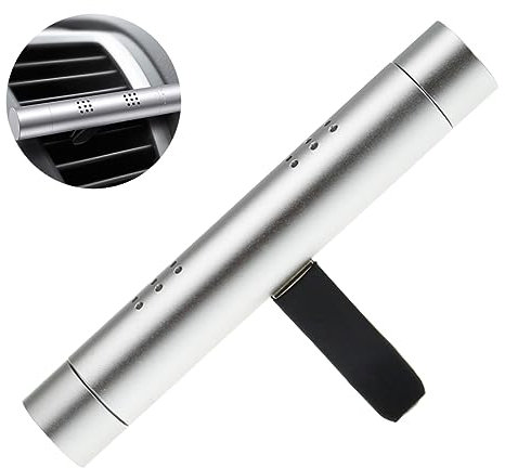 SOLUSTRE Auto Erfrischer Auto Auto Öl Diffusor Auto Luftdiffusor Diffusor Für Ätherische Öle Im Auto Silver