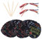 Toyvian -rubbelkarten 60-teilig Kratzpapier Ostereier-set 28 Eier 4 Stifte 28 Bänder -kratzmalerei Für Jungen Und Mädchen